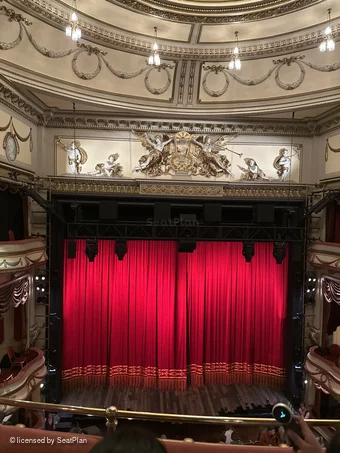 Noel Coward Theatre Grand Circle B17 view from seat photo