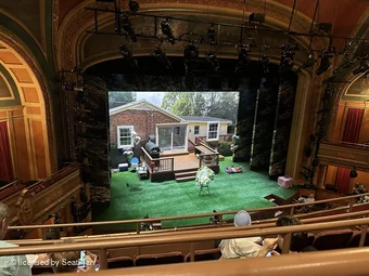 Todd Haimes Theatre Balcony D132 view from seat photo