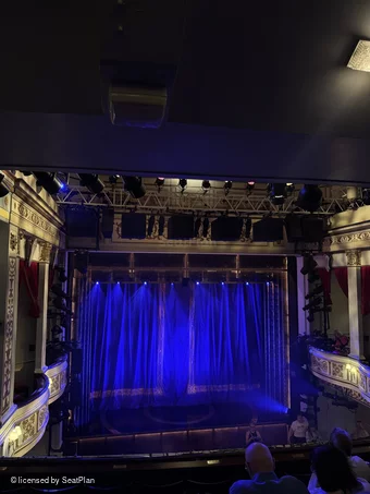 Vaudeville Theatre Dress Circle F4 view from seat photo