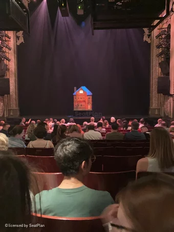 Lyric Hammersmith Stalls Q10 view from seat photo