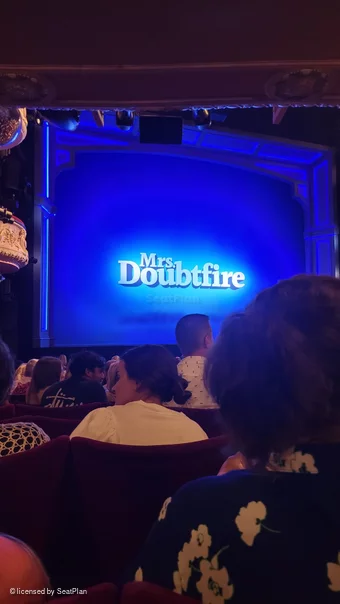 Shaftesbury Theatre Stalls R29 view from seat photo