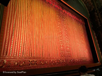 New Amsterdam Theatre Orchestra D11 view from seat photo