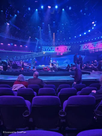 Wembley Park Theatre Platform 2 E46 view from seat photo