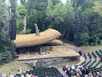 Regent's Park Open Air Theatre Upper Right T95 view from seat photo