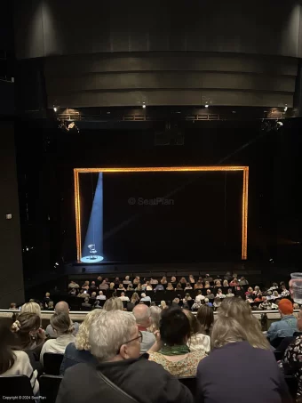 Milton Keynes Theatre Circle F27 view from seat photo