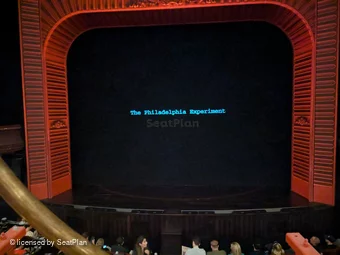 Phoenix Theatre Dress Circle A13 view from seat photo