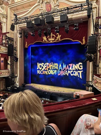 King's Theatre Glasgow Grand Circle B9 view from seat photo