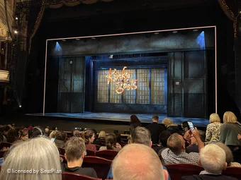 London Coliseum Stalls H14 view from seat photo