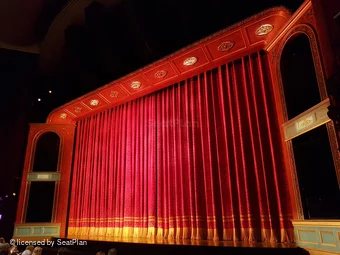 Marquis Theatre Orchestra H10 view from seat photo