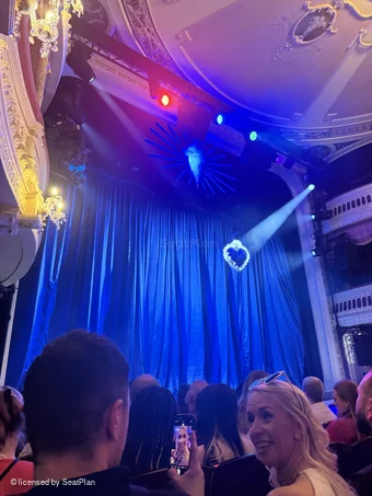 Criterion Theatre Stalls F23 view from seat photo