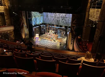 Stephen Sondheim Theatre Mezzanine GG14 view from seat photo