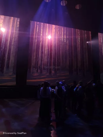 ABBA Arena Dance Floor B58 view from seat photo