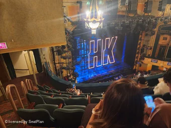 Shubert Theatre Balcony F25 view from seat photo
