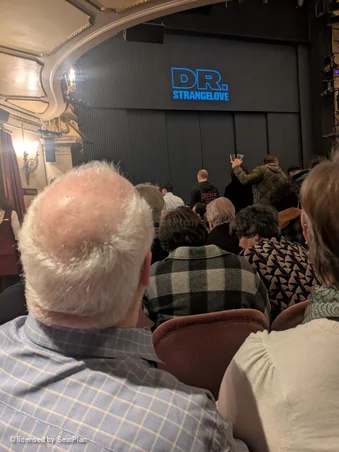Noel Coward Theatre Stalls O27 view from seat photo