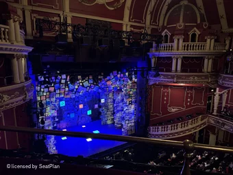 Sunderland Empire Upper Circle B43 view from seat photo