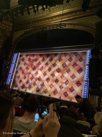 Lena Horne Theatre Orchestra L14 view from seat photo
