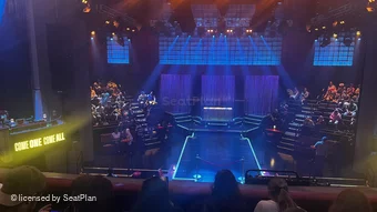 Broadhurst Theatre Mezzanine D108 view from seat photo