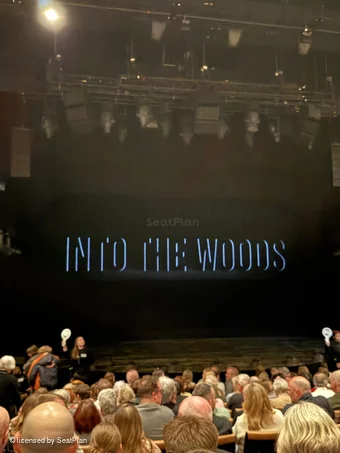 Bridge Theatre Stalls M23 view from seat photo