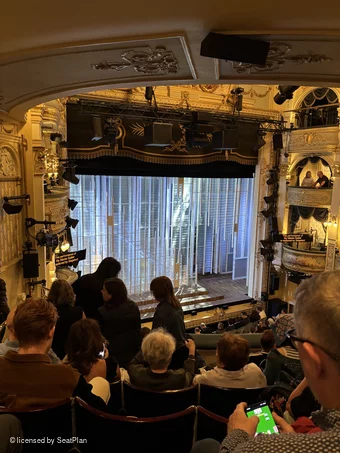 Wyndham's Theatre Royal Circle F30 view from seat photo