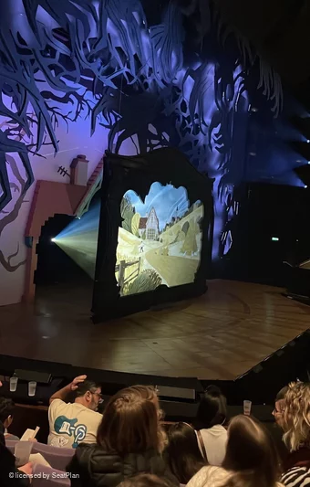 National Theatre - Olivier Stalls H56 view from seat photo