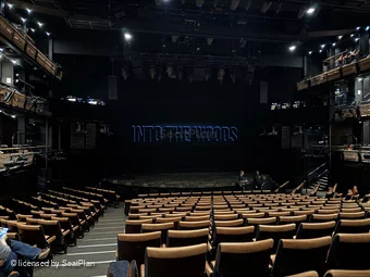 Bridge Theatre Stalls R44 view from seat photo