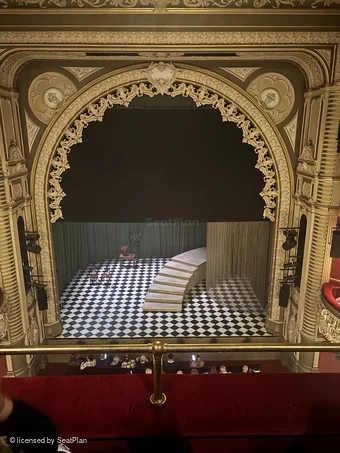 Lyric Hammersmith Upper Circle B11 view from seat photo