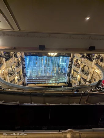 Wyndham's Theatre Grand Circle H18 view from seat photo