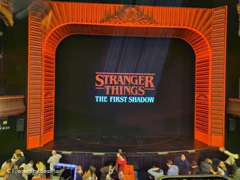 Phoenix Theatre Dress Circle A16 view from seat photo