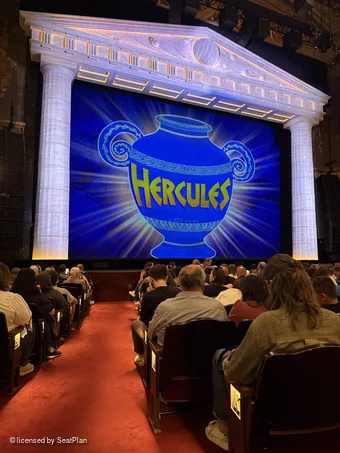 Theatre Royal Drury Lane Stalls M36 view from seat photo