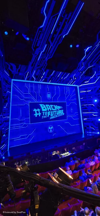 Adelphi Theatre Dress Circle A33 view from seat photo