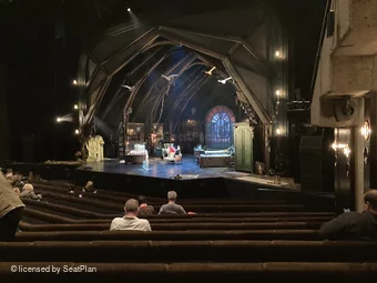 Barbican Theatre Stalls L2 view from seat photo