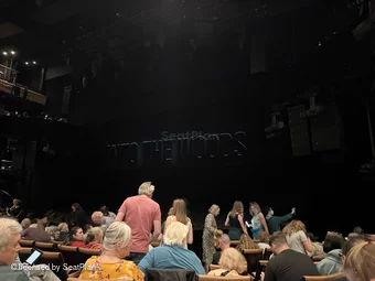 Bridge Theatre Stalls G6 view from seat photo