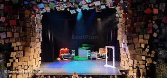 Cambridge Theatre Dress Circle A15 view from seat photo