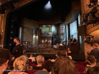 Walter Kerr Theatre Orchestra K10 view from seat photo