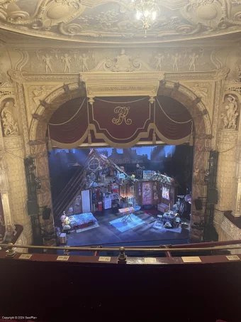 Richmond Theatre Upper Circle C14 view from seat photo