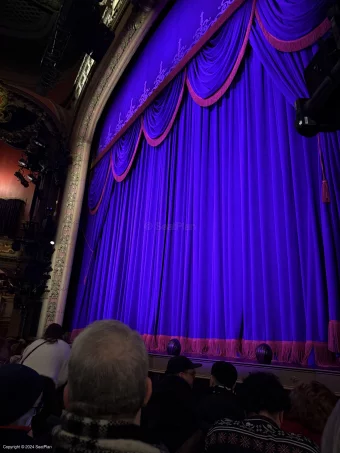 Lyceum Theatre Orchestra D10 view from seat photo