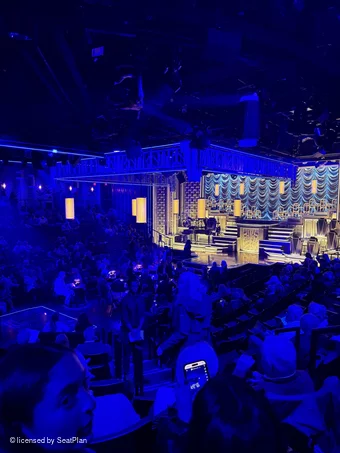 Circle in the Square Theatre Orchestra H138 view from seat photo