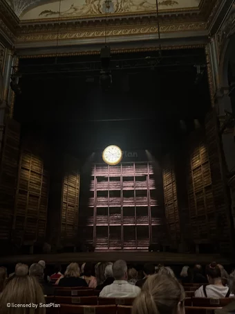 Harold Pinter Theatre Stalls L9 view from seat photo