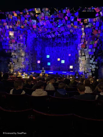 Cambridge Theatre Stalls R9 view from seat photo