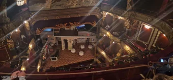 Apollo Theatre Balcony D20 view from seat photo