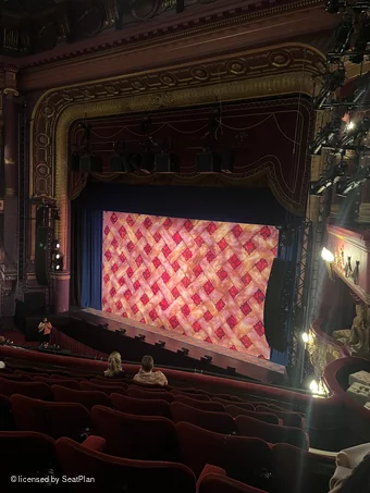 Palace Theatre Circle H4 view from seat photo