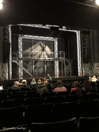 Trafalgar Theatre Stalls M19 view from seat photo