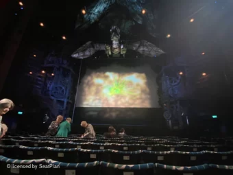 Apollo Victoria Theatre Stalls J22 view from seat photo