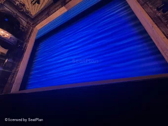 Novello Theatre Stalls C7 view from seat photo