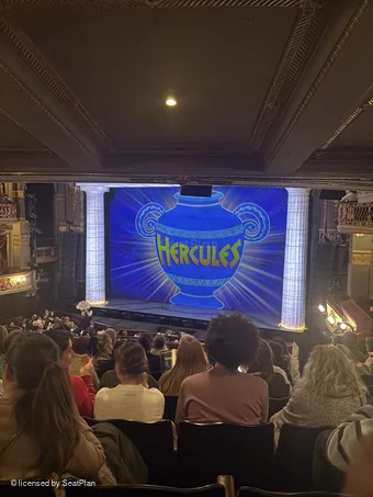 Theatre Royal Drury Lane Royal Circle J11 view from seat photo