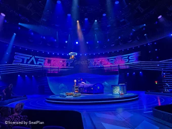 Wembley Park Theatre First Class Carriage 2 DD23 view from seat photo