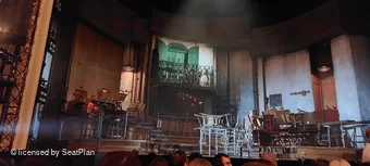 Lyric Theatre Stalls G16 view from seat photo