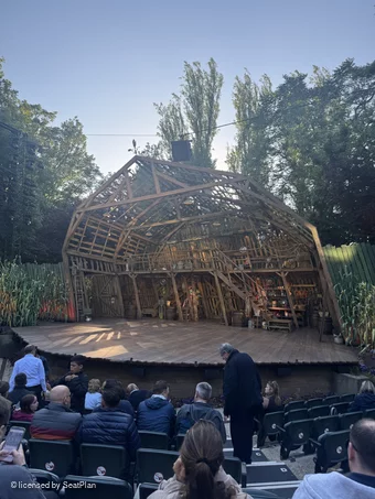 Regent's Park Open Air Theatre Lower Centre I18 view from seat photo