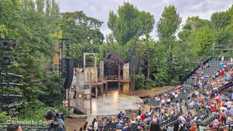Regent's Park Open Air Theatre Upper Right U105 view from seat photo