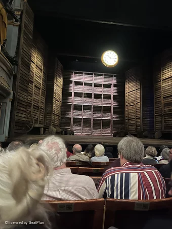 Harold Pinter Theatre Stalls G15 view from seat photo
